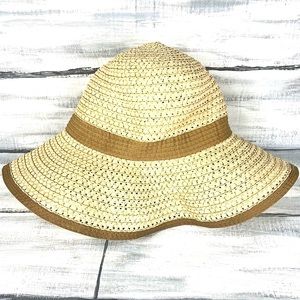 Maddhatter Natural Floppy Straw Hat Boho Sun Hat Panama Beach Hat Bohemian